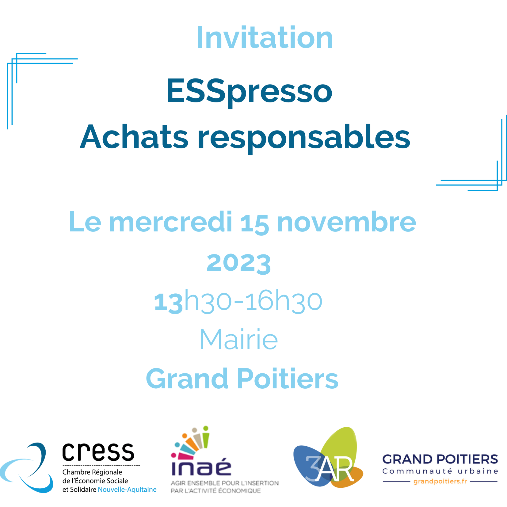 ESSpresso Achats responsables Invitation à l'ESSpresso Achats responsables