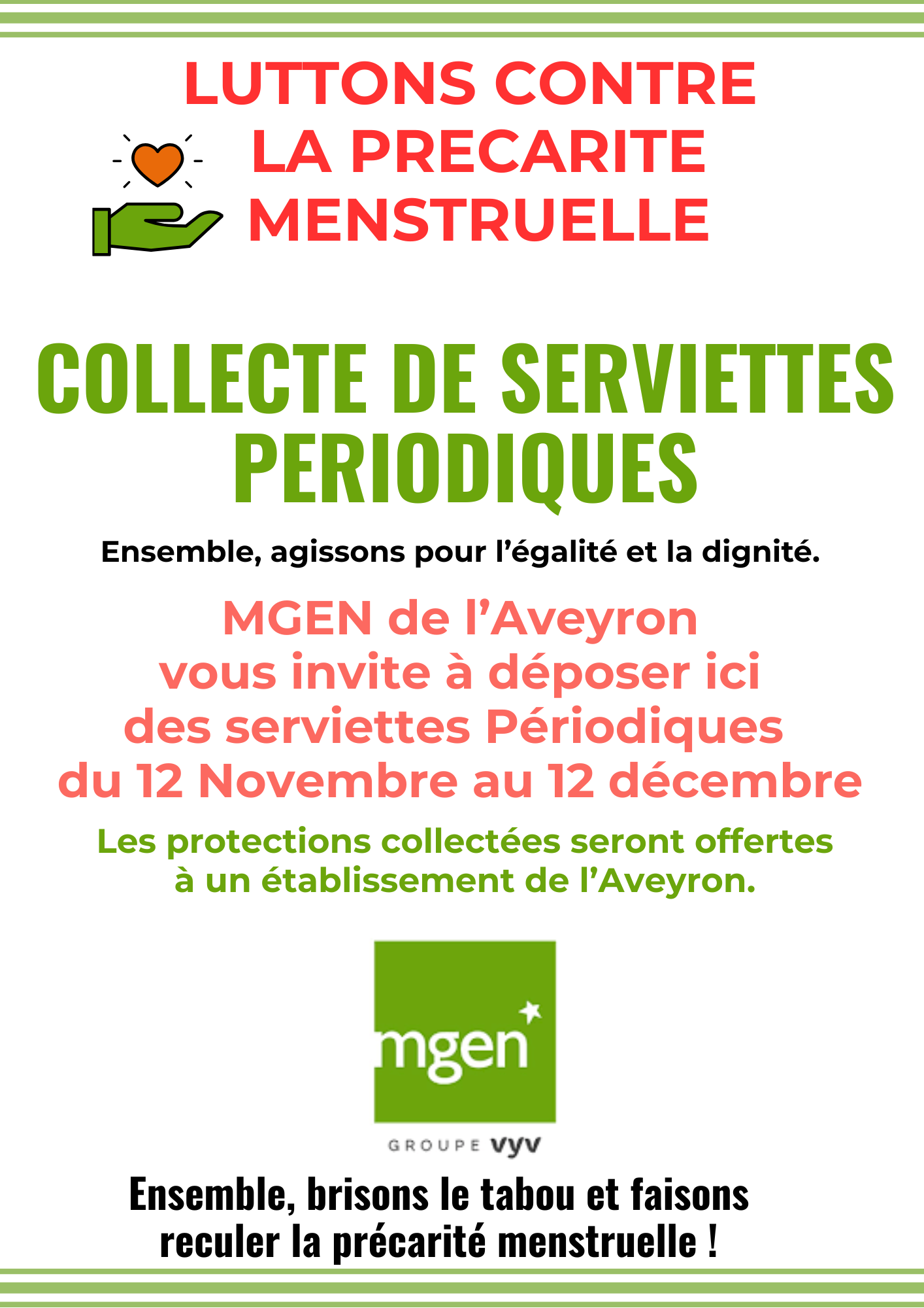 luttons contre la précarité menstruelle