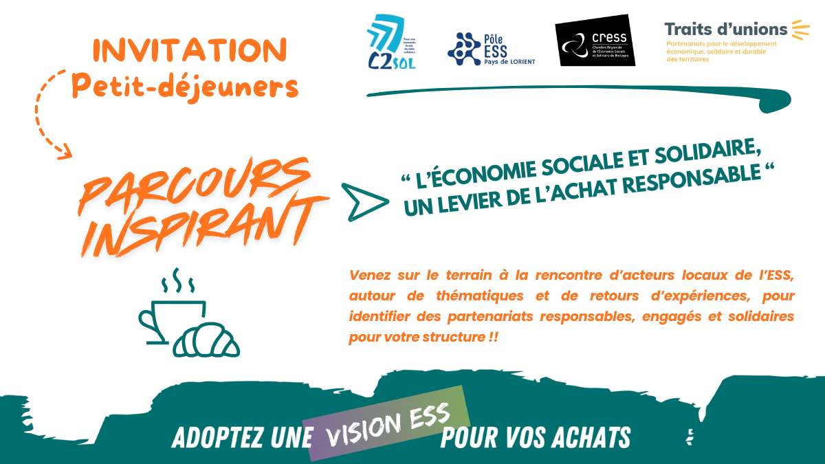 PARCOURS INSPIRANT " l'ESS, un levier de l'achat responsable local" visites thématiques d'acteurs locaux Parcours inspirant "l'ESS, un levier de l'achats responsable local"