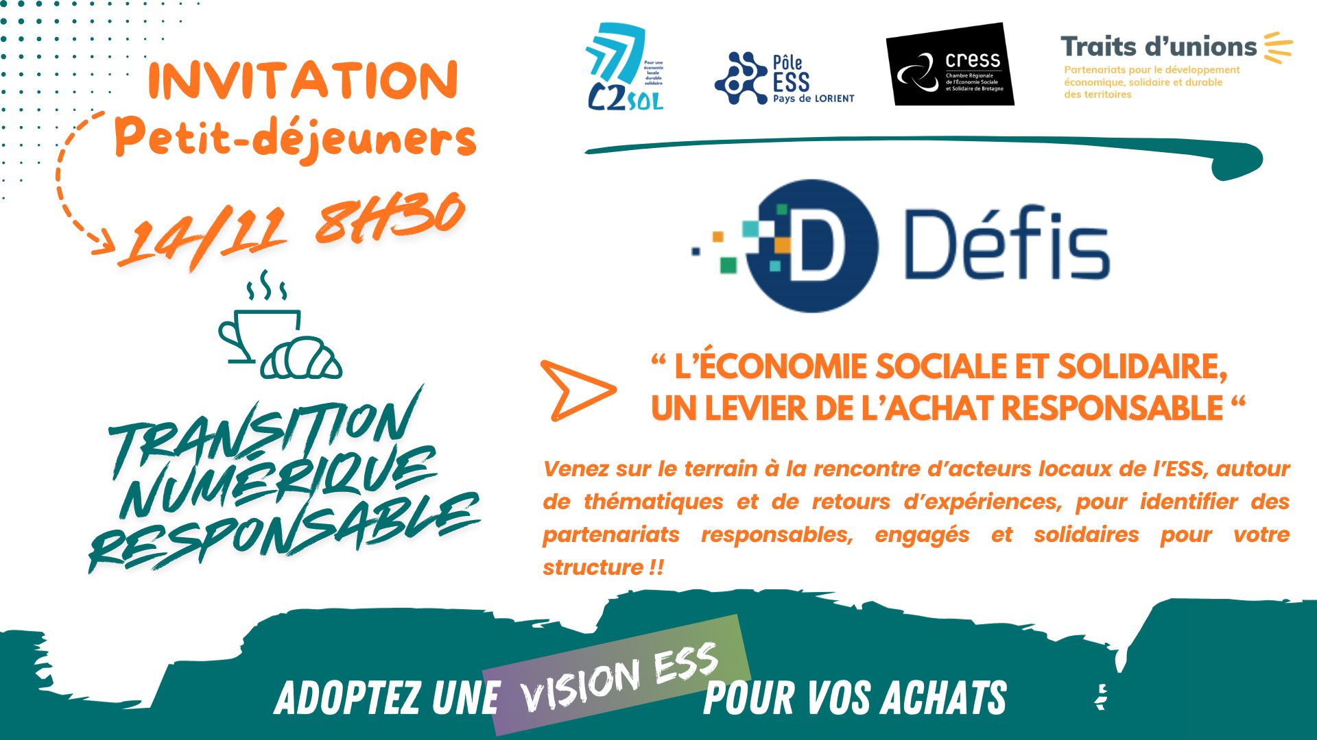 Petit-déjeuner "Transition numérique responsable"