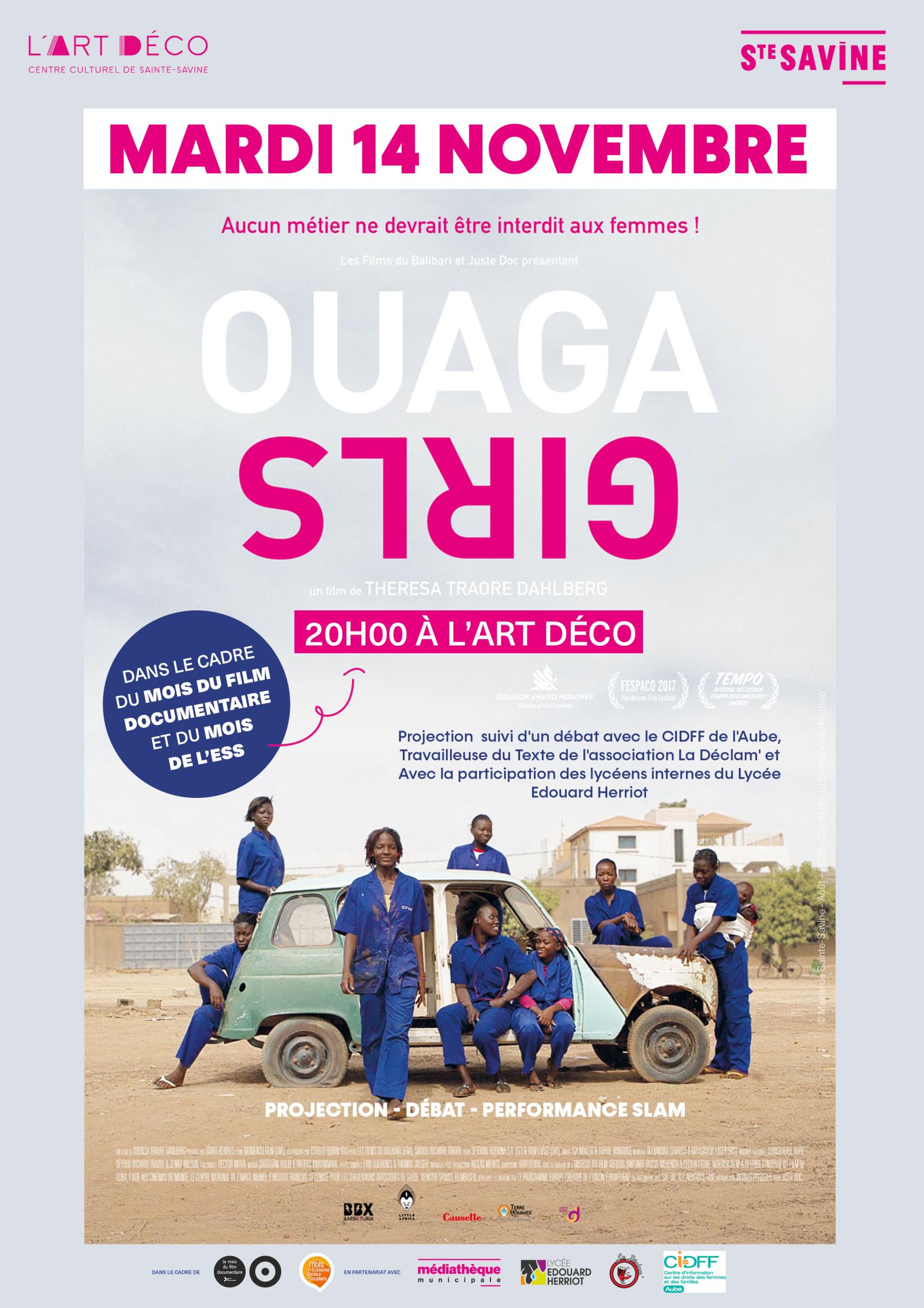 PROJECTION de OUAGA GIRLS PROJECTION de OUAGA GIRLS