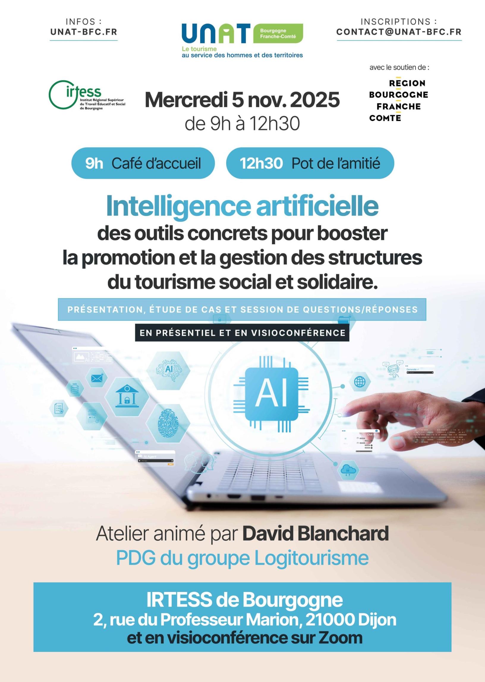 Atelier participatif sur l'intelligence artificielle Boostez votre activité avec l'IA