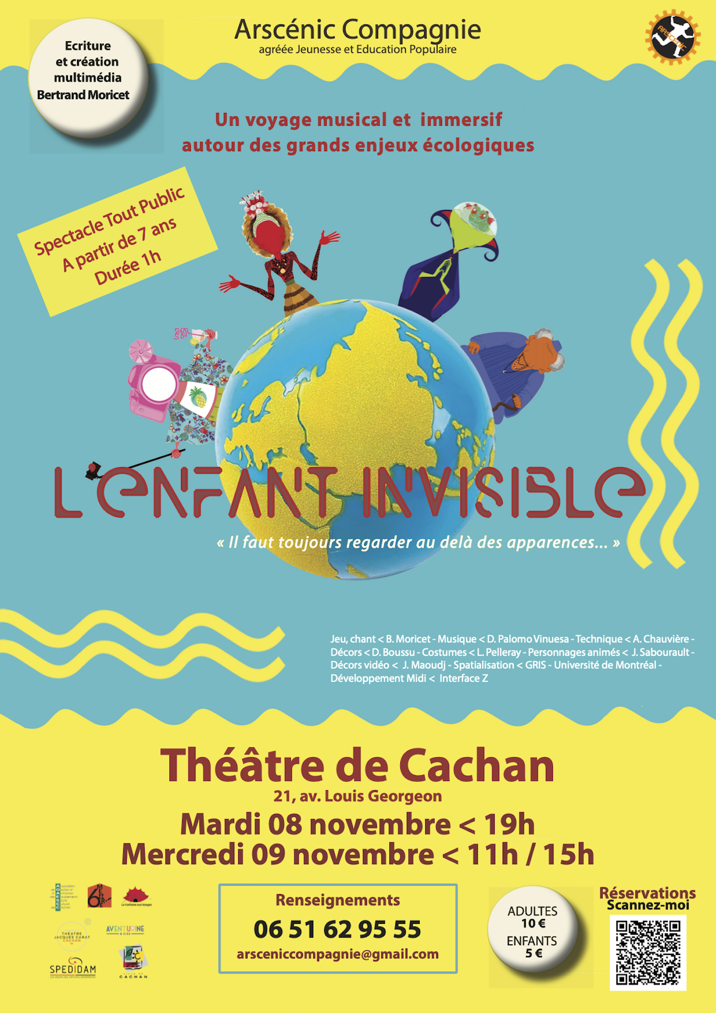 Resa Enfant Invisible : https://www.helloasso.com/associations/arscenic-compagnie/evenements/l-enfant-invisible