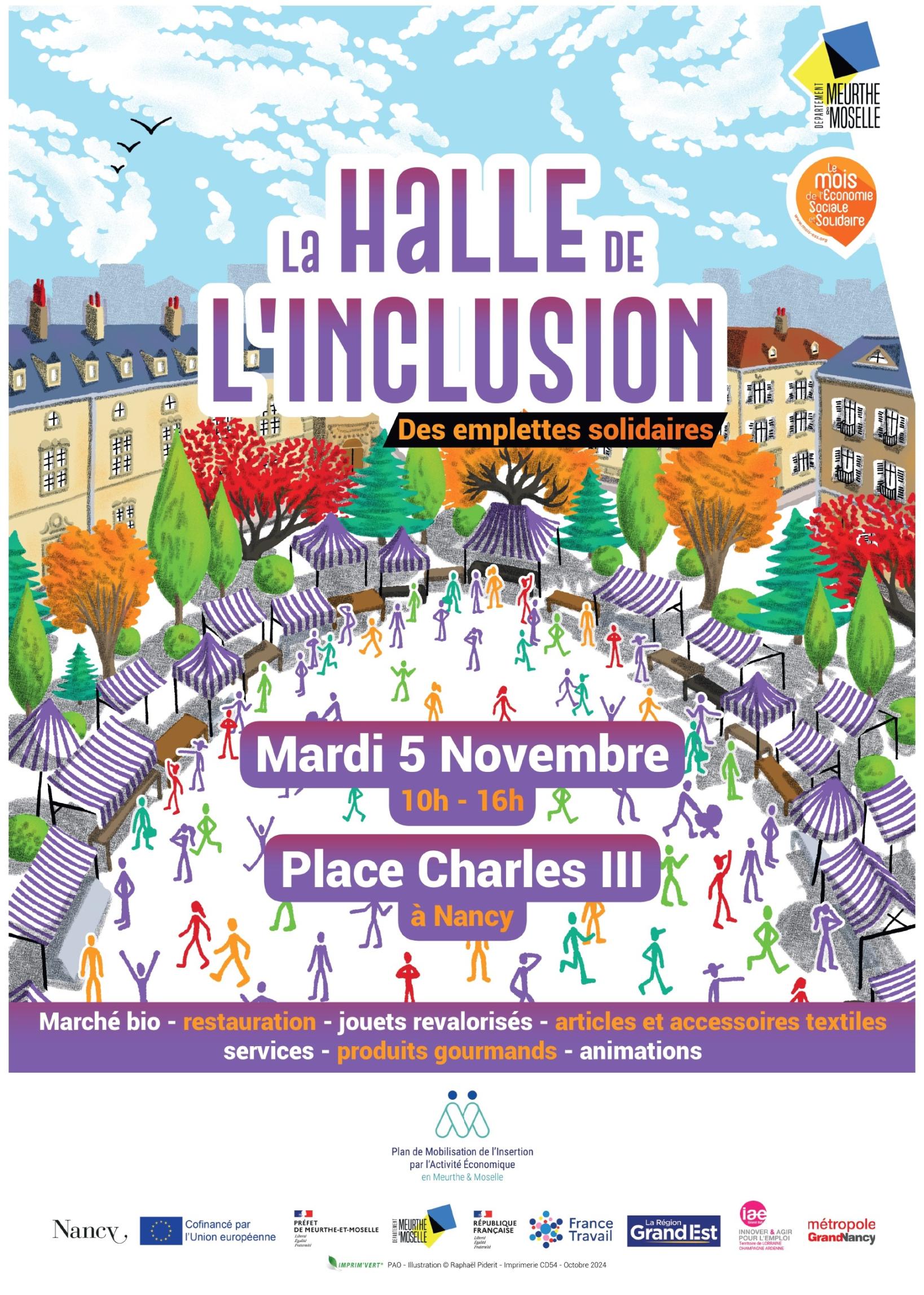 La Halle de l'inclusion La Halle de l'inclusion à Nancy