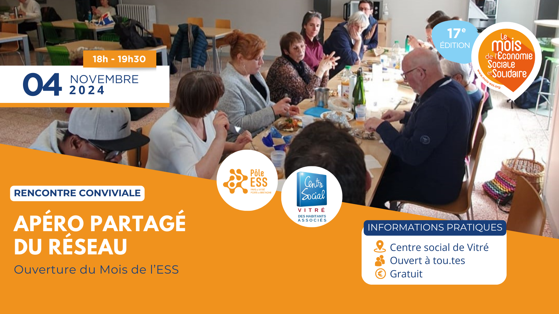 Apéro partagé Apéro partagé