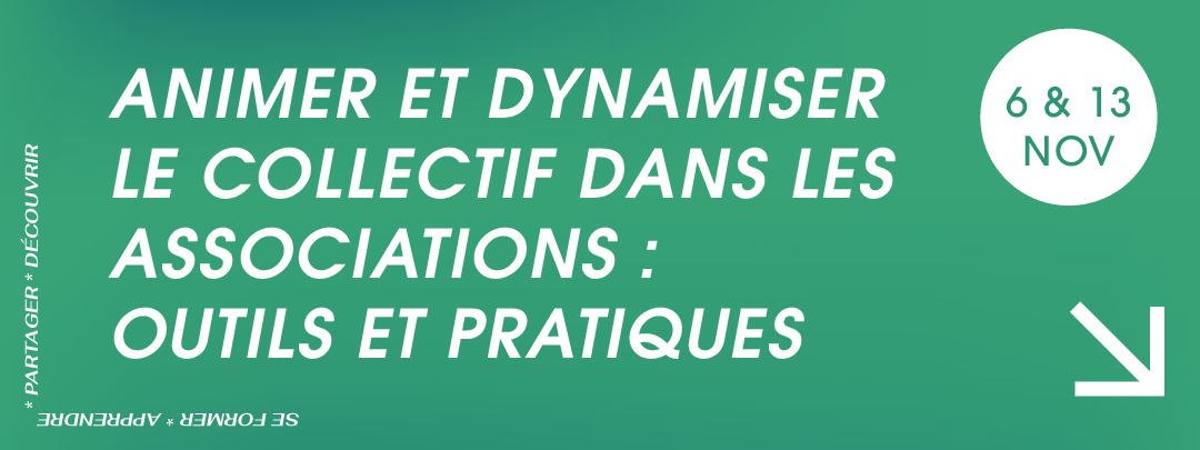 Formation "Animer et dynamiser le collectif dans les associations : outils et pratiques"