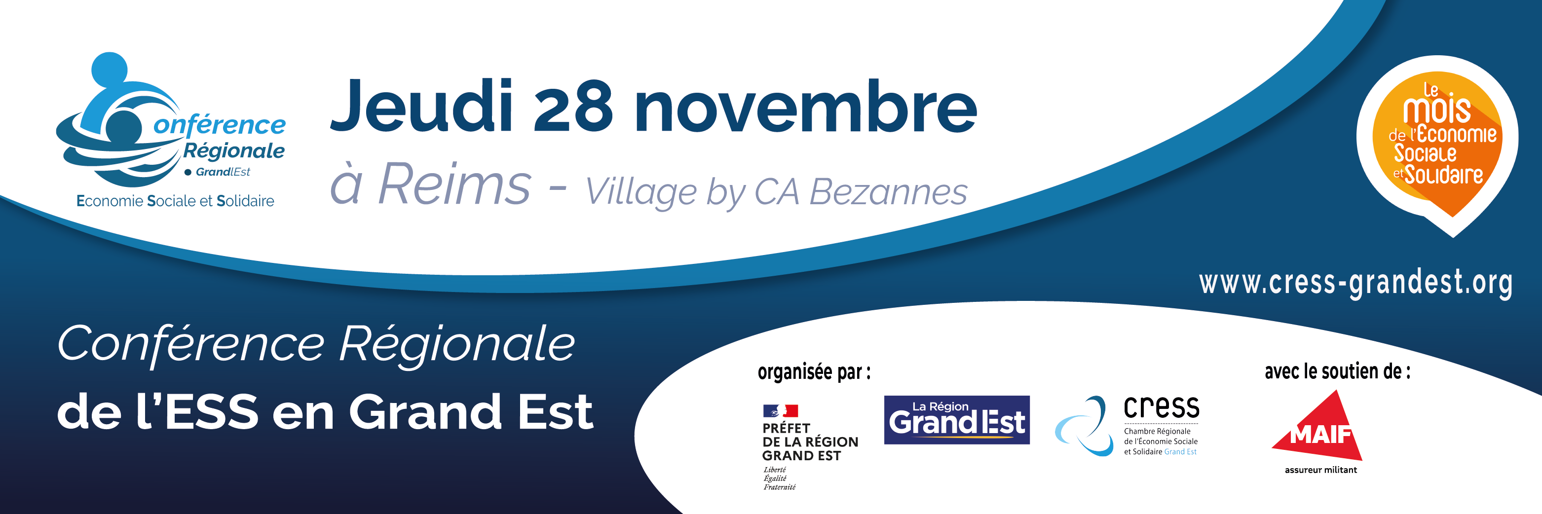 Conférence Régionale de l'ESS en Grand Est conference régionale de l'ESS