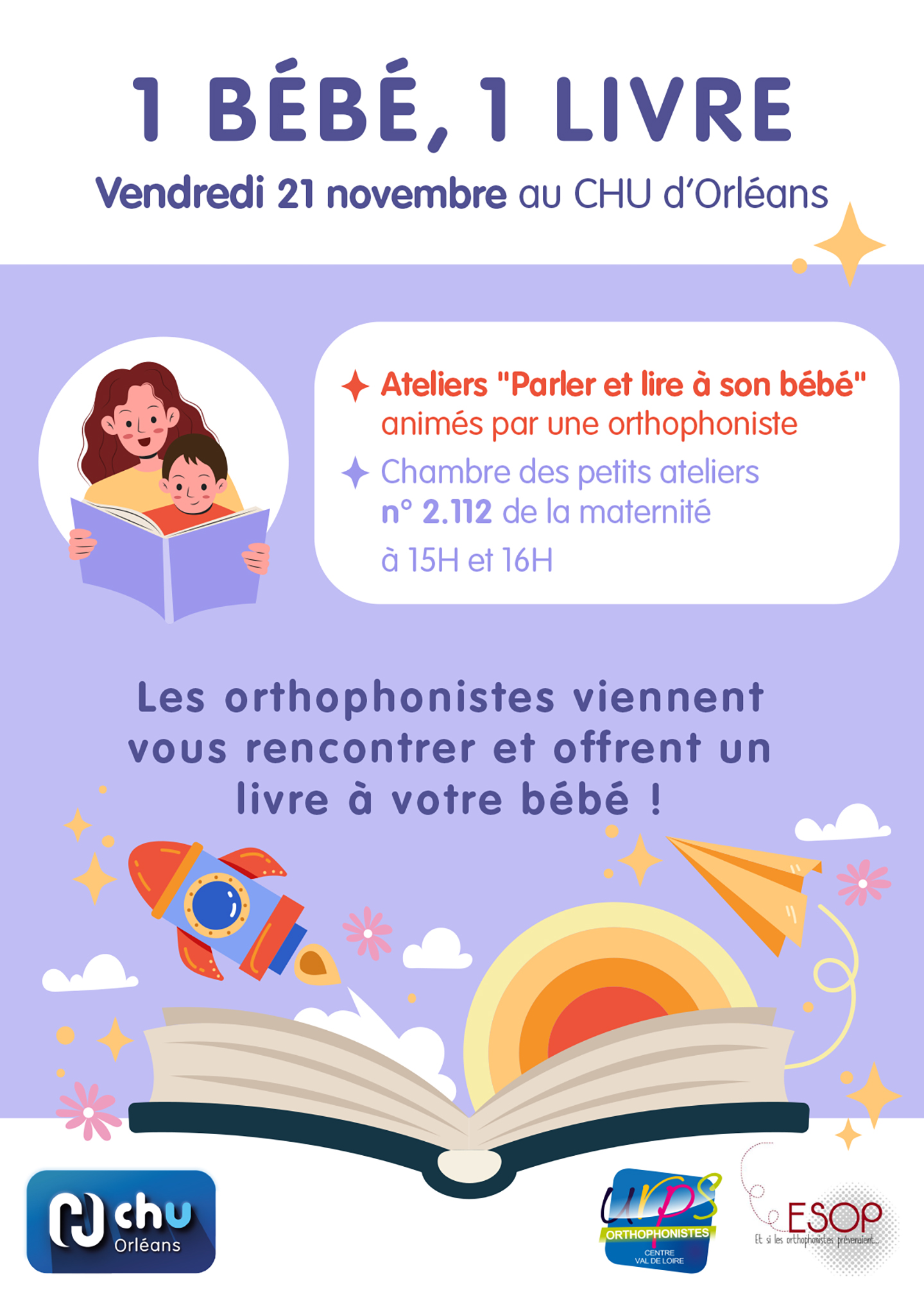 enfant et sa maman lisent un livre