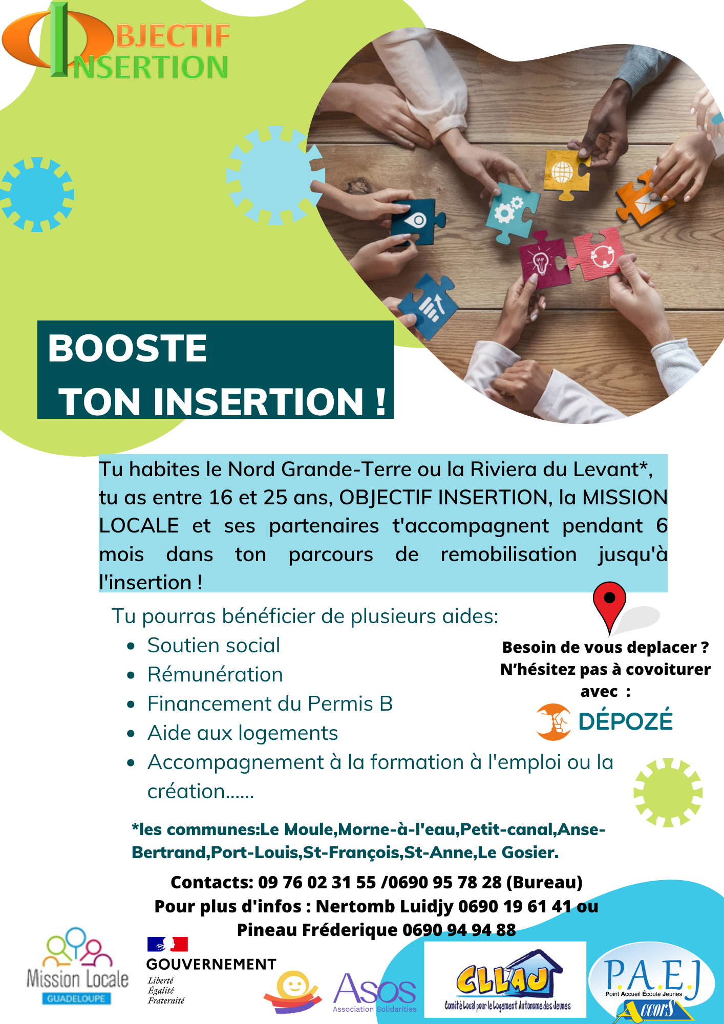 BOOSTE TON INSERTION / CONTRAT ENGAGEMENT JEUNE RUPTURE