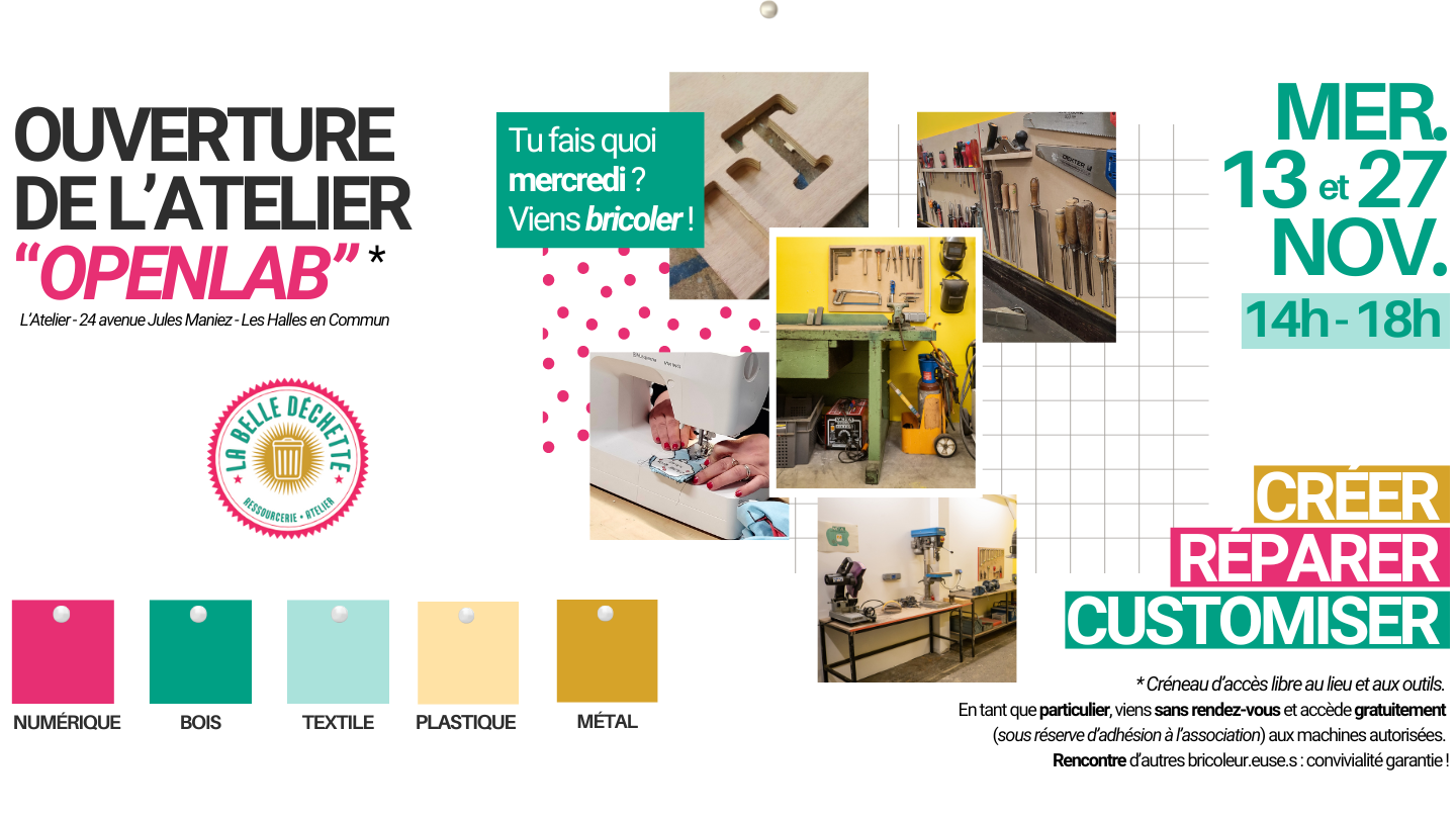 Openlab - Portes ouvertes de l'Atelier openlab - atelier