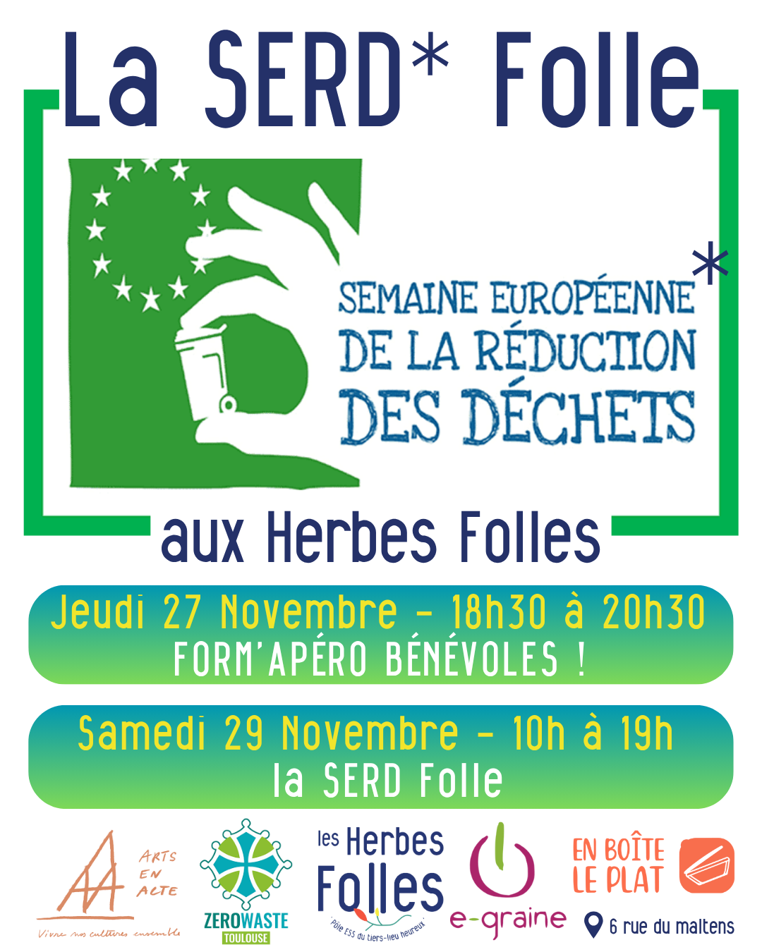 Au programme : rencontres inter-assos, formation “Porteur de Parole”, découverte des actions de l’ESS… et apéro partagé pour tisser du lien et se mobiliser ensemble 💪