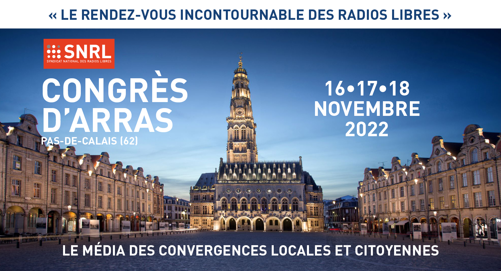 Congres du SNRL à Arras