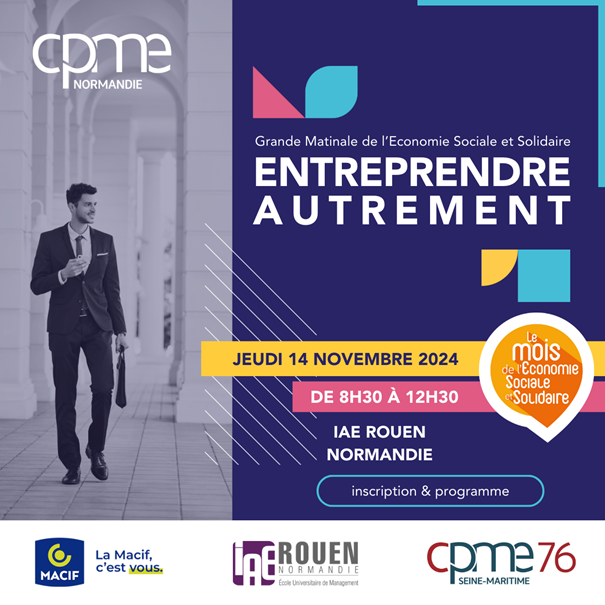 Grande Matinale de l'Economie Sociale et Solidaire - Entreprendre autrement Grande Matinale de l'Economie Sociale et Solidaire - Entreprendre autrement