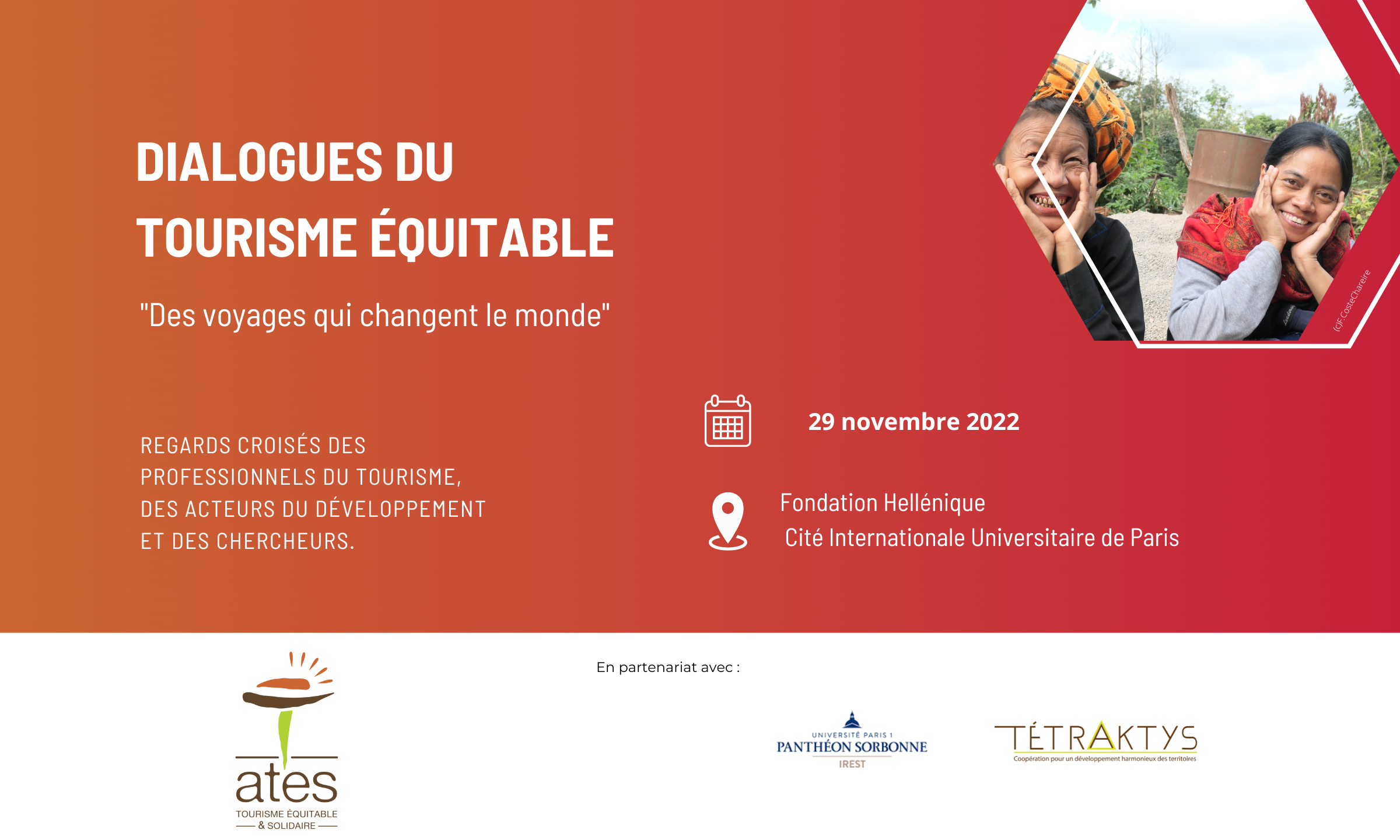Les Dialogues du tourisme équitable 2022 Dialogues du tourisme équitable 2022 le 29 novembre à la Fondation Hellénique à Paris