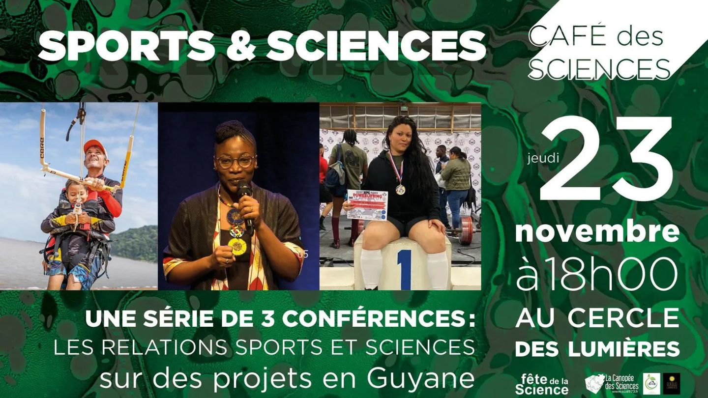 Café des Sciences - les relations sports & sciences sur des projets en Guyane Café des Sciences - les relations sports & sciences sur des projets en Guyane