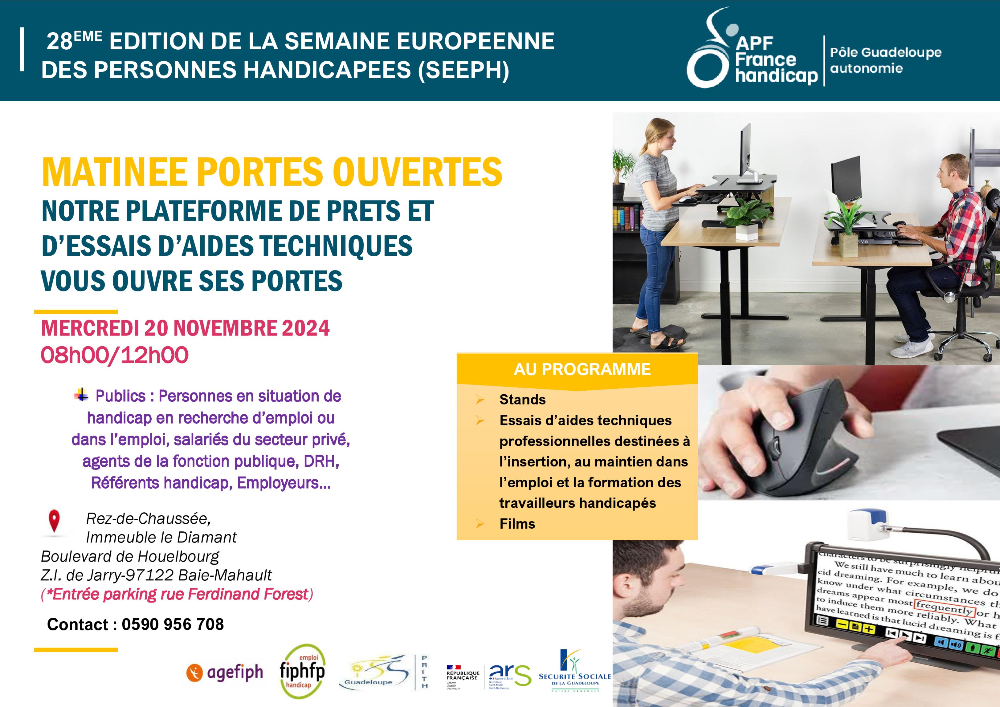Journée porte ouverte plateforme CRICAT maintien dans l'emploi