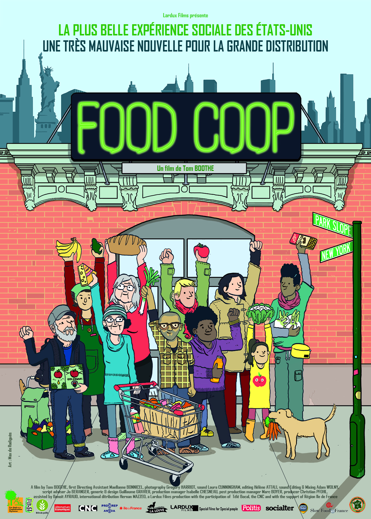 "Food Coop" le film qui raconte la vie du 1° magasin coopératif et participatif "Food Coop" le film qui raconte la vie du 1° magasin coopératif et participatif