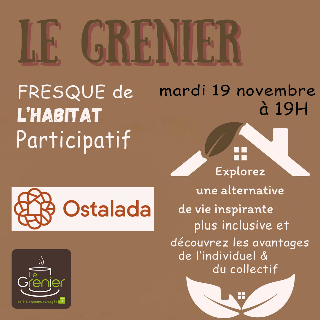 La fresque de l'habitat participatif habitat participatif