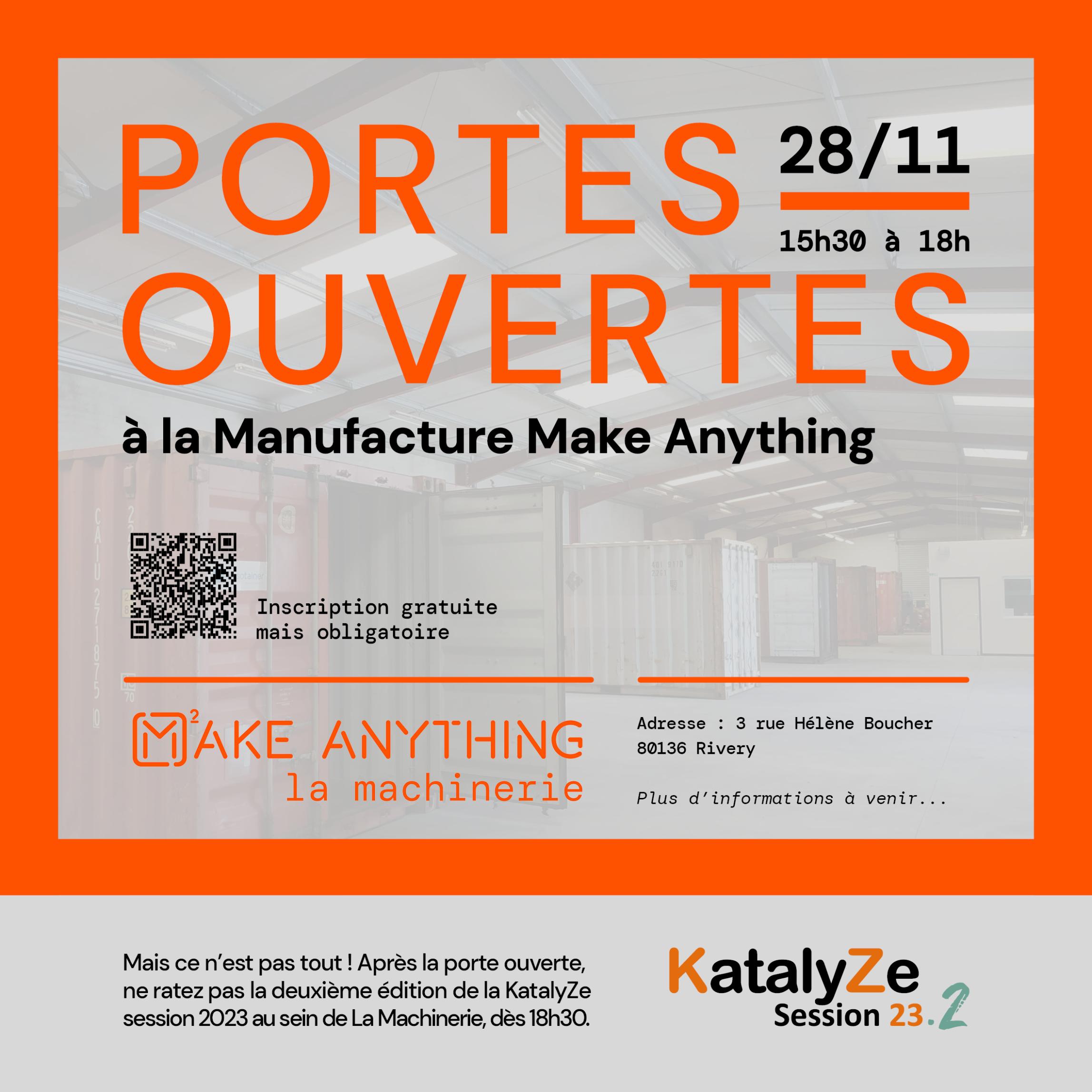 Portes-ouvertes de la Manufacture Make Anything Portes-ouvertes de la Manufacture Make Anything