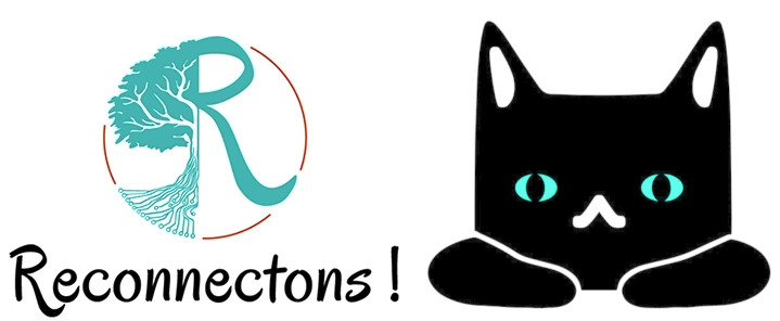 Reconnectons! & KAZ logos de Reconnectons! et de Kaz