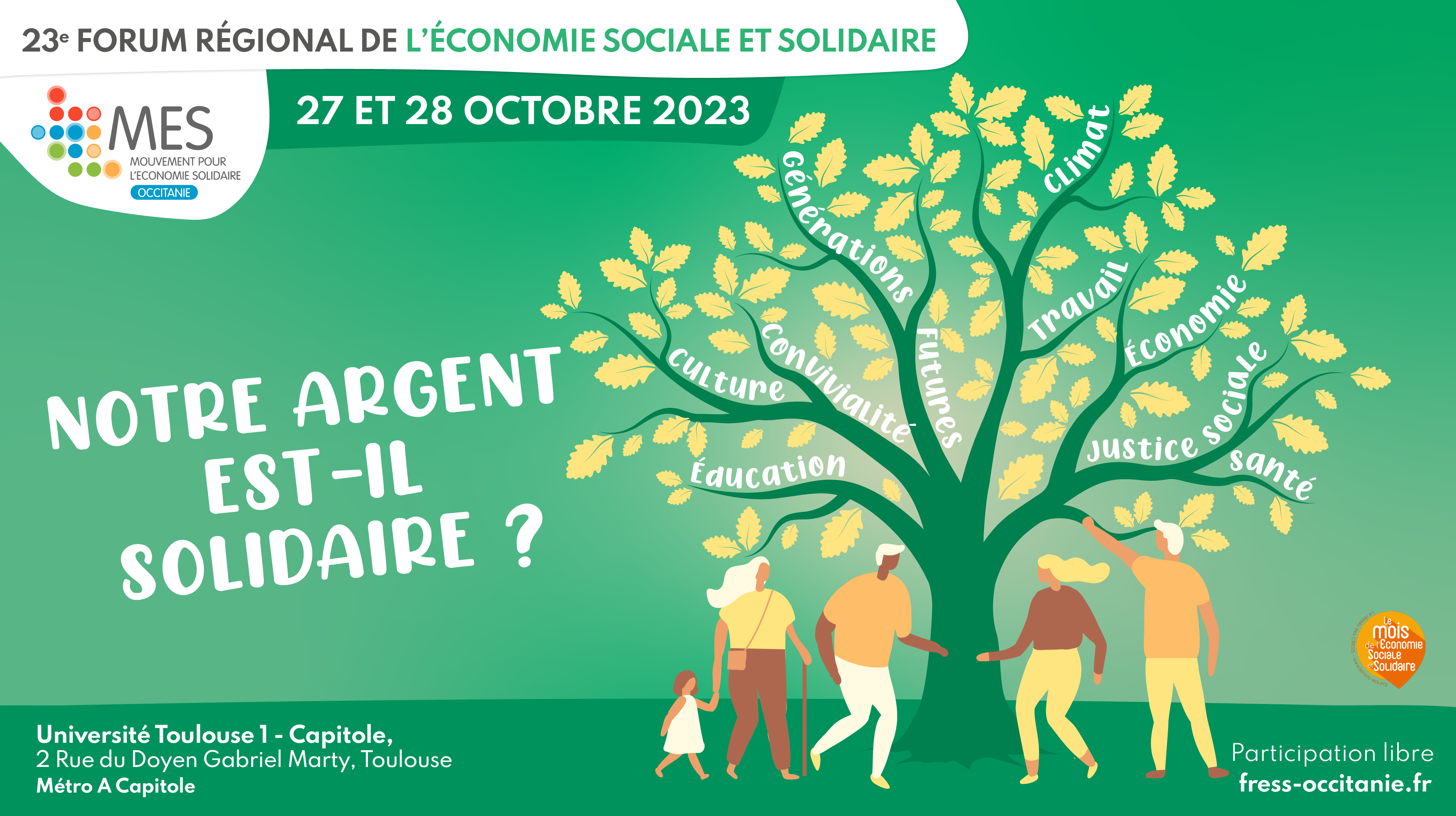 FRESS 23 MES Occitanie - L'argent est-il solidaire ?