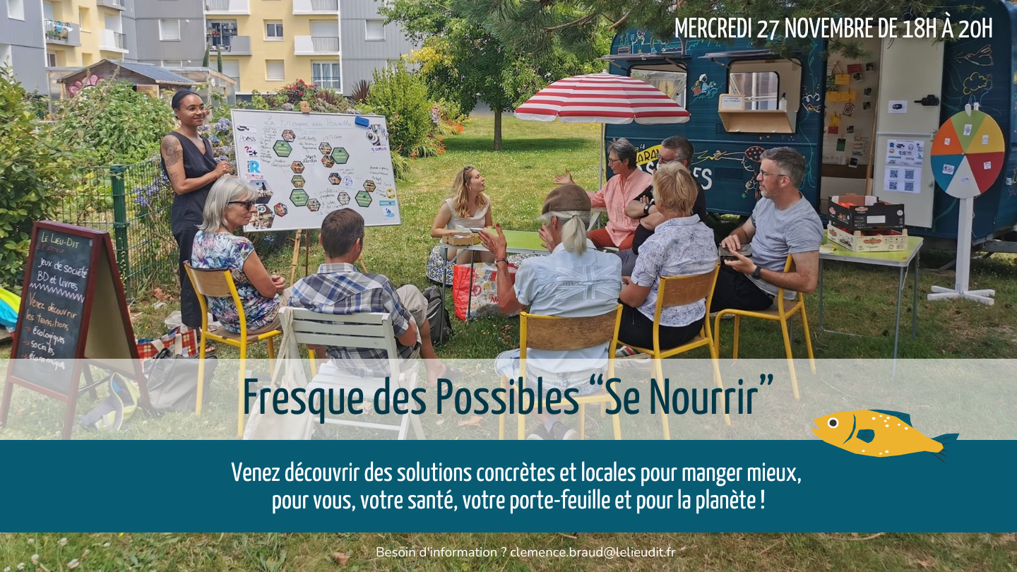 Fresque des Possibles "Se nourrir" - 27 novembre Atelier Fresque des Possibles