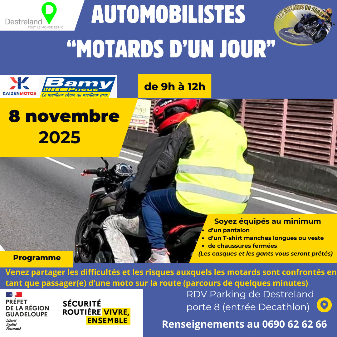 L’expérience consiste donc à permettre à des automobilistes de vivre la route depuis la perspective d’un motard, afin de favoriser l’empathie, la vigilance et le respect mutuel entre usagers.
