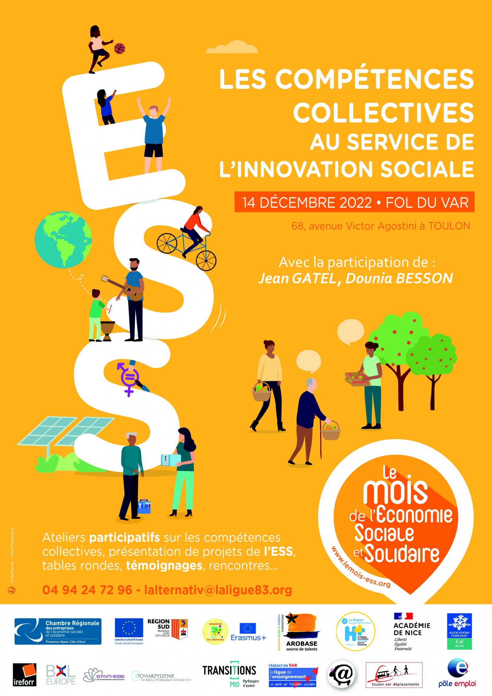 Rendez-vous le 14 décembre 2022 au tiers-lieu l'Alternativ' Affiche