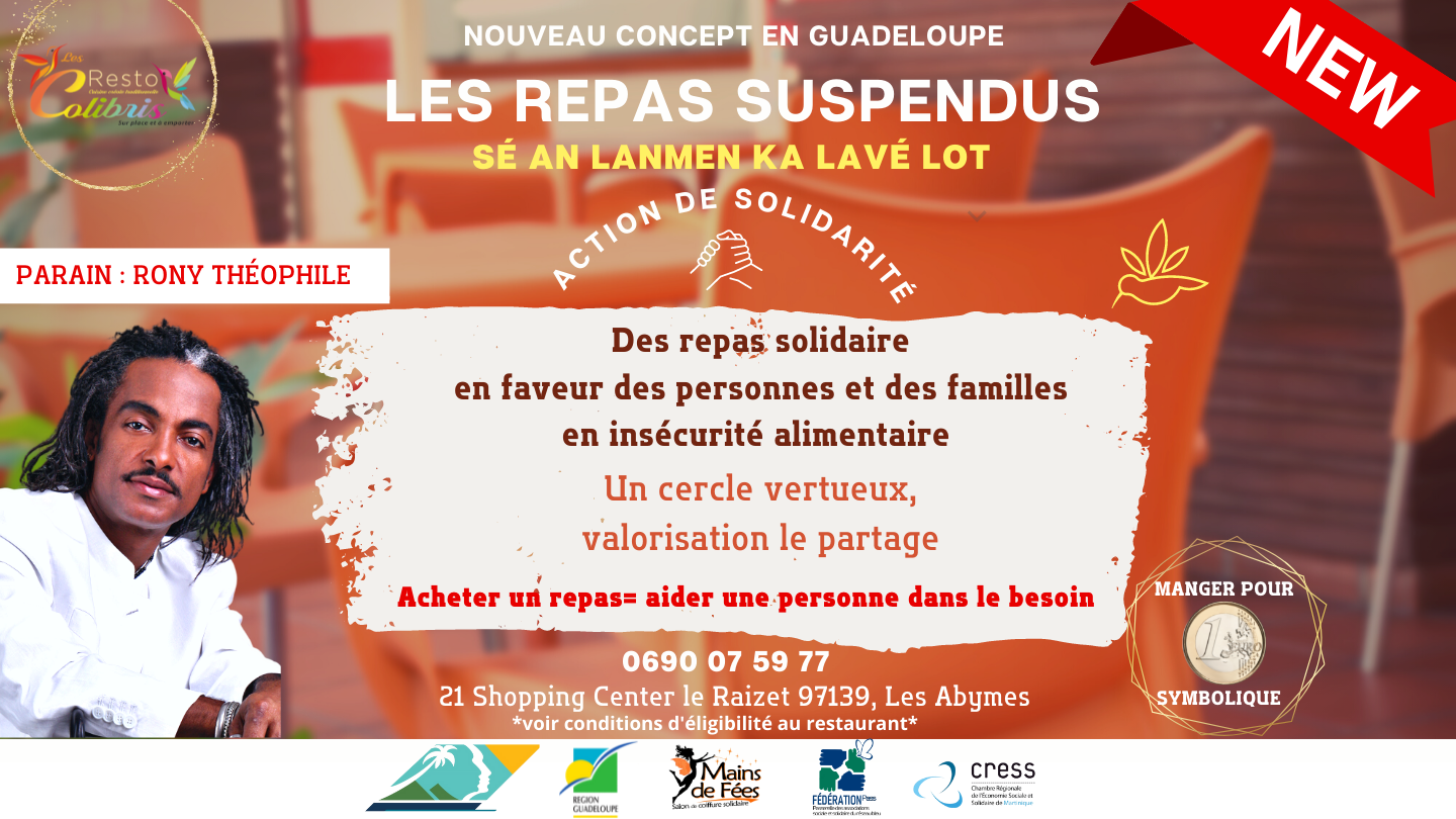 Repas suspendus Flyers Repas suspendus