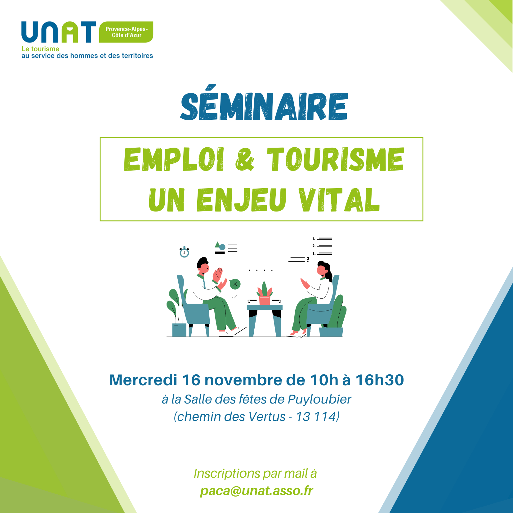 Save the date séminaire emploi du 16 novembre