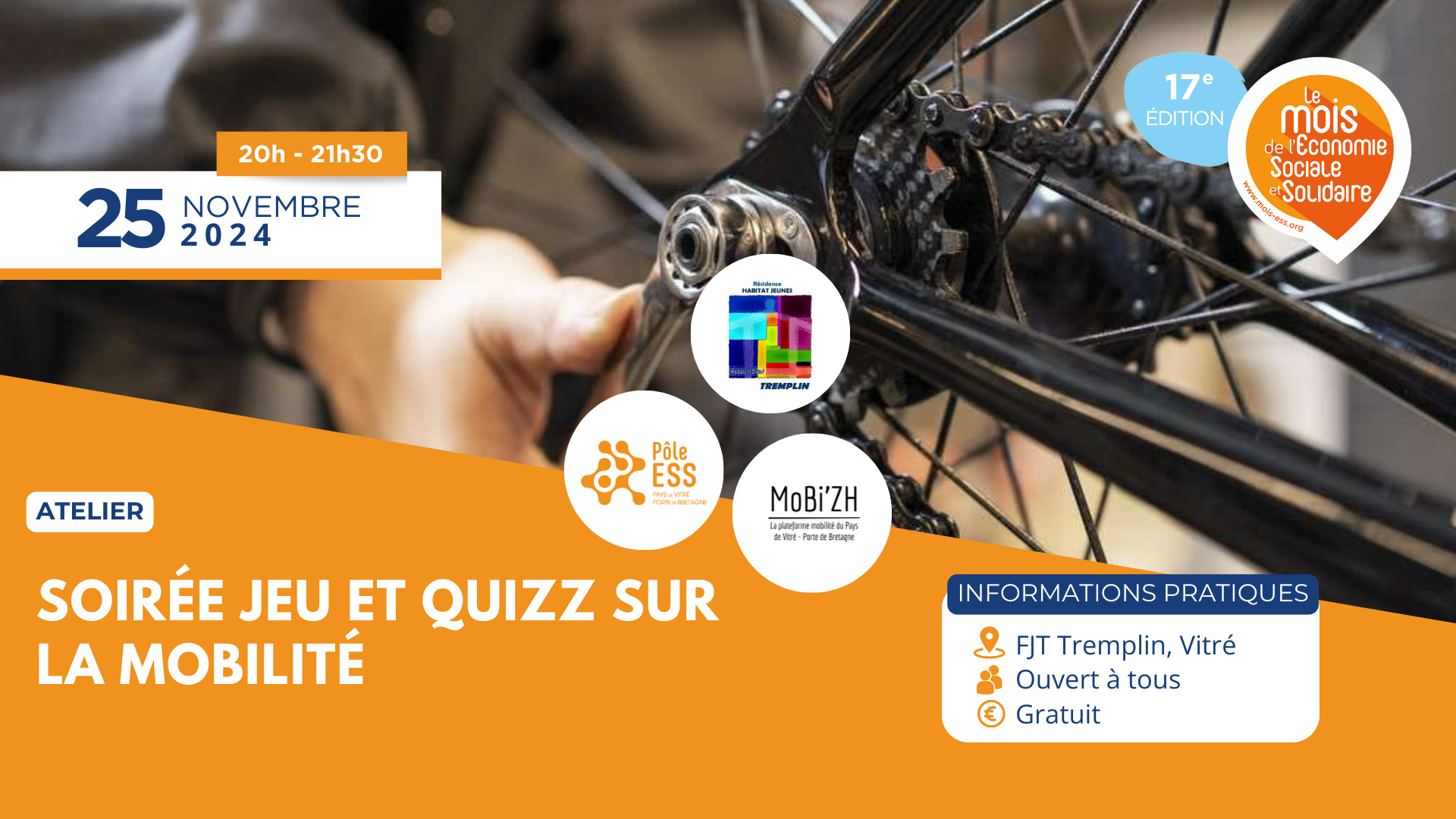 Soirée jeu et quizz sur la mobilité Soirée jeu et quizz sur la mobilité