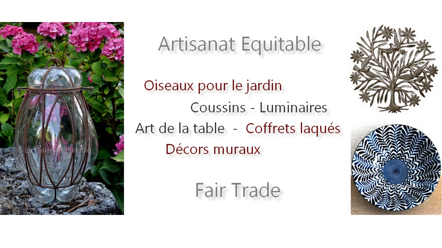 La Galerie Equitable Cadeaux et décoration équitables et solidaires