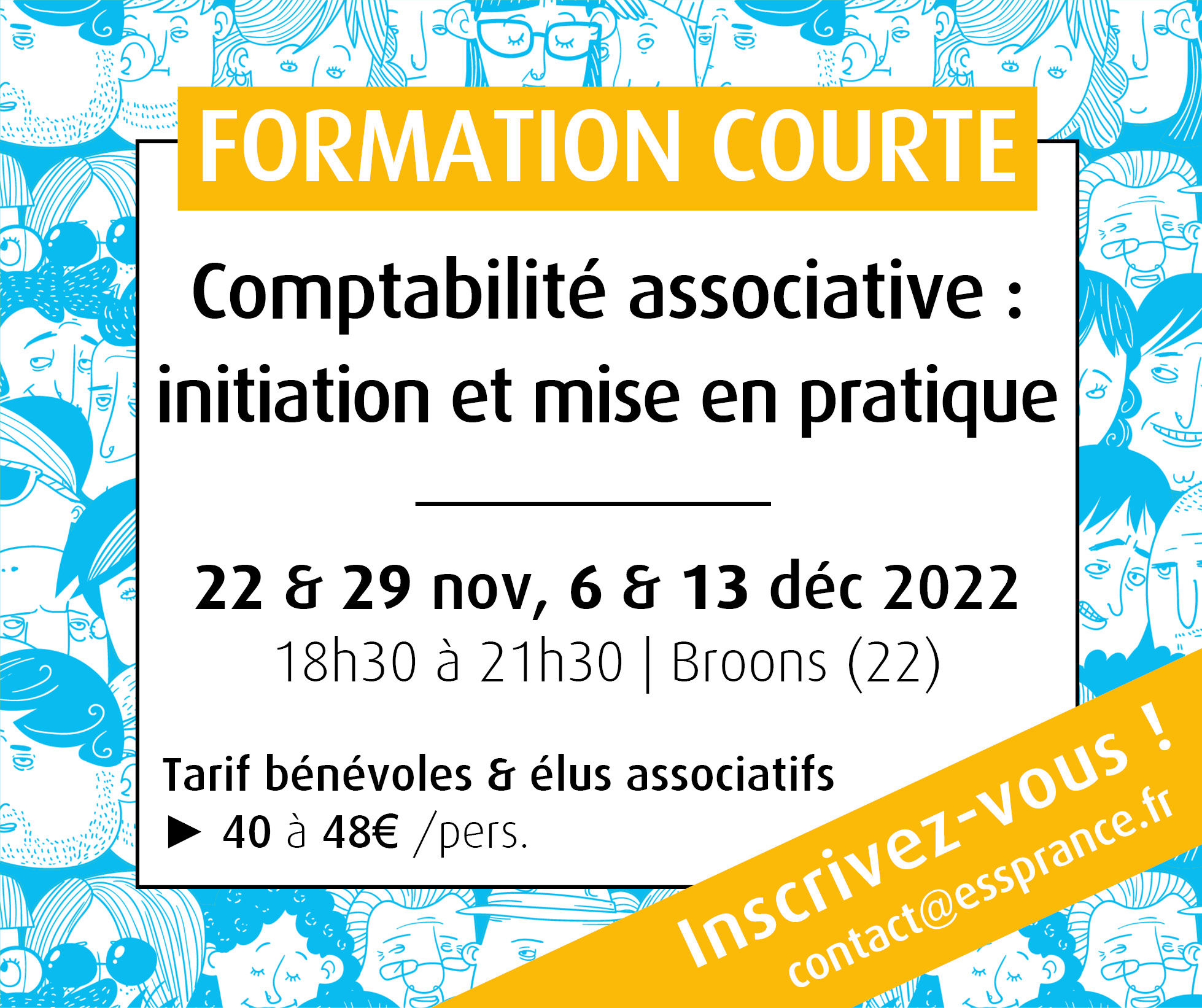 Visuel formation comptabilité associative