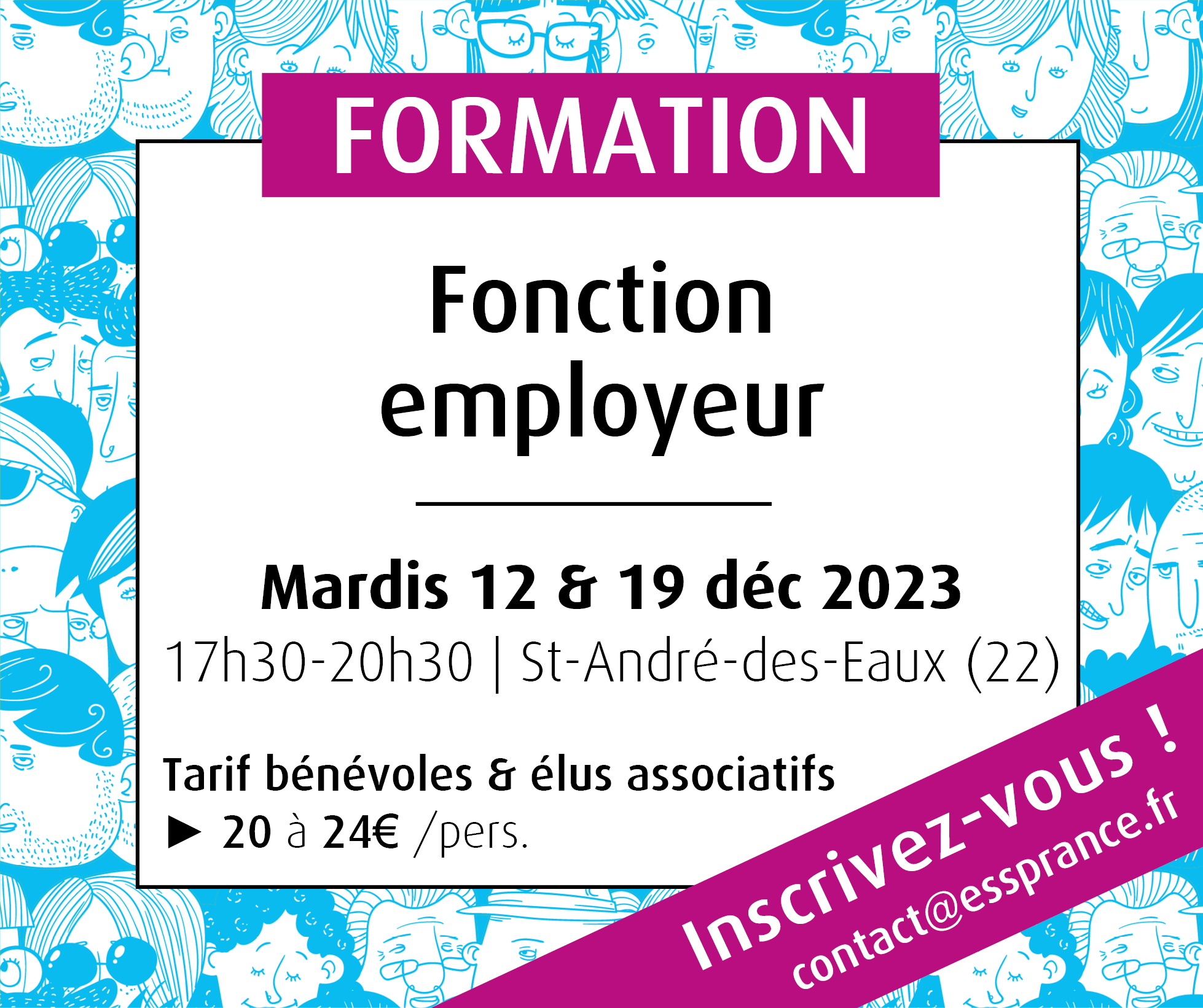 Visuel Formation courte Fonction employeur