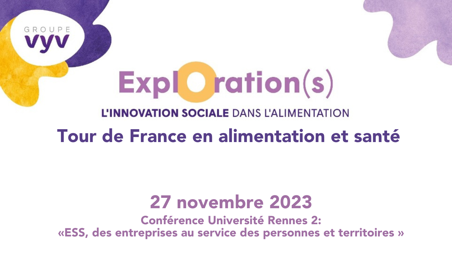 Conférence «ESS, des entreprises au service des personnes et territoires »