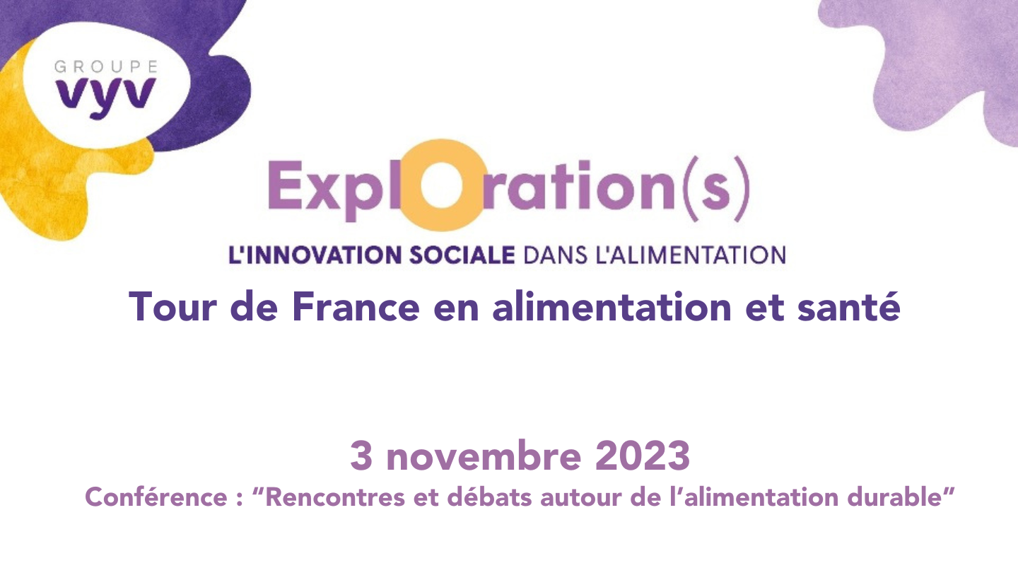 Conférence : “Rencontres et débats autour de l’alimentation durable”