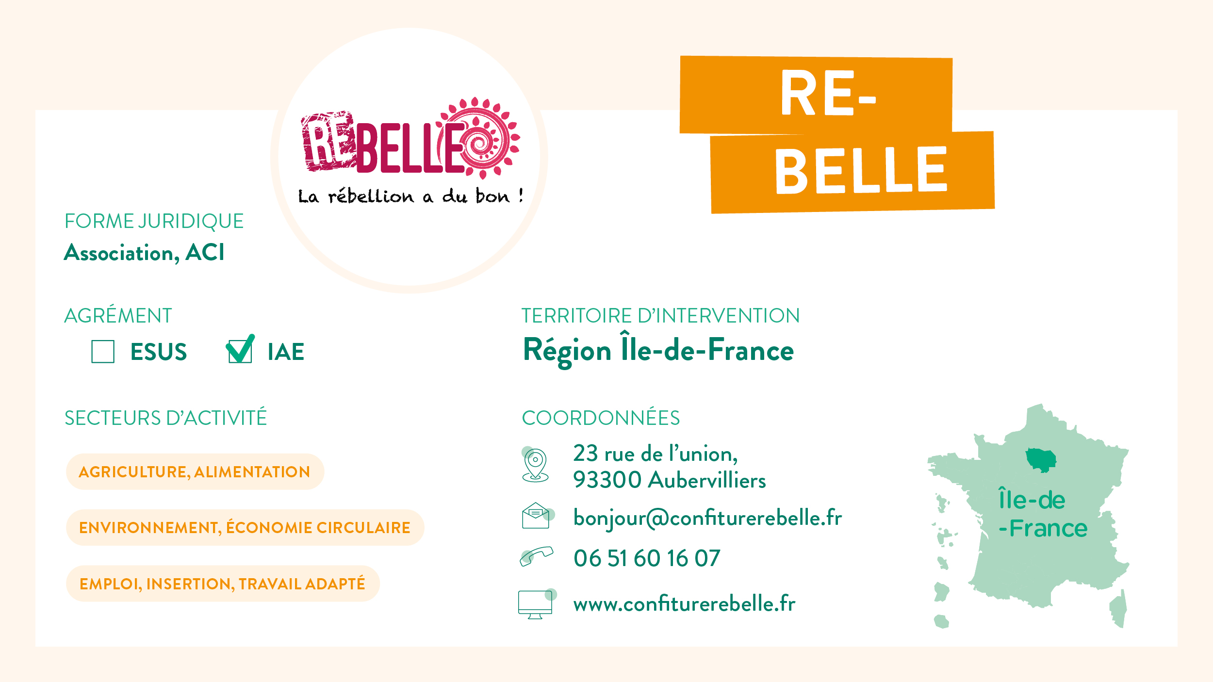Carte blanche - Re-Belle