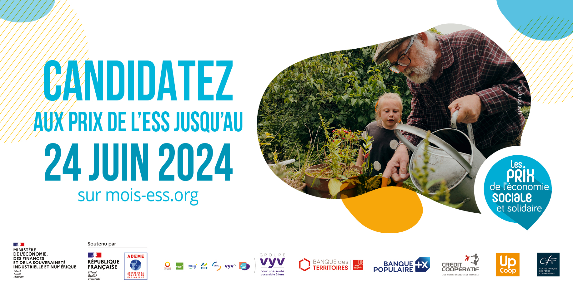Candidatez aux Prix de l'ESS avant le 24 juin 2024 !