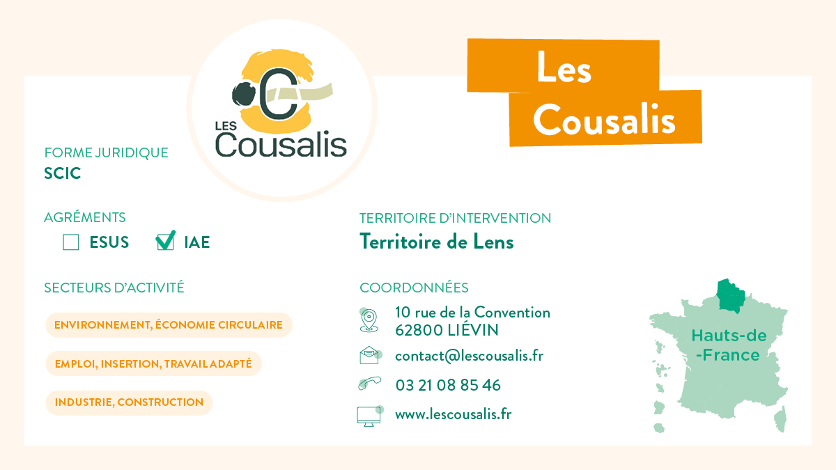 Carte d'identité de Cousalis en Hauts de France