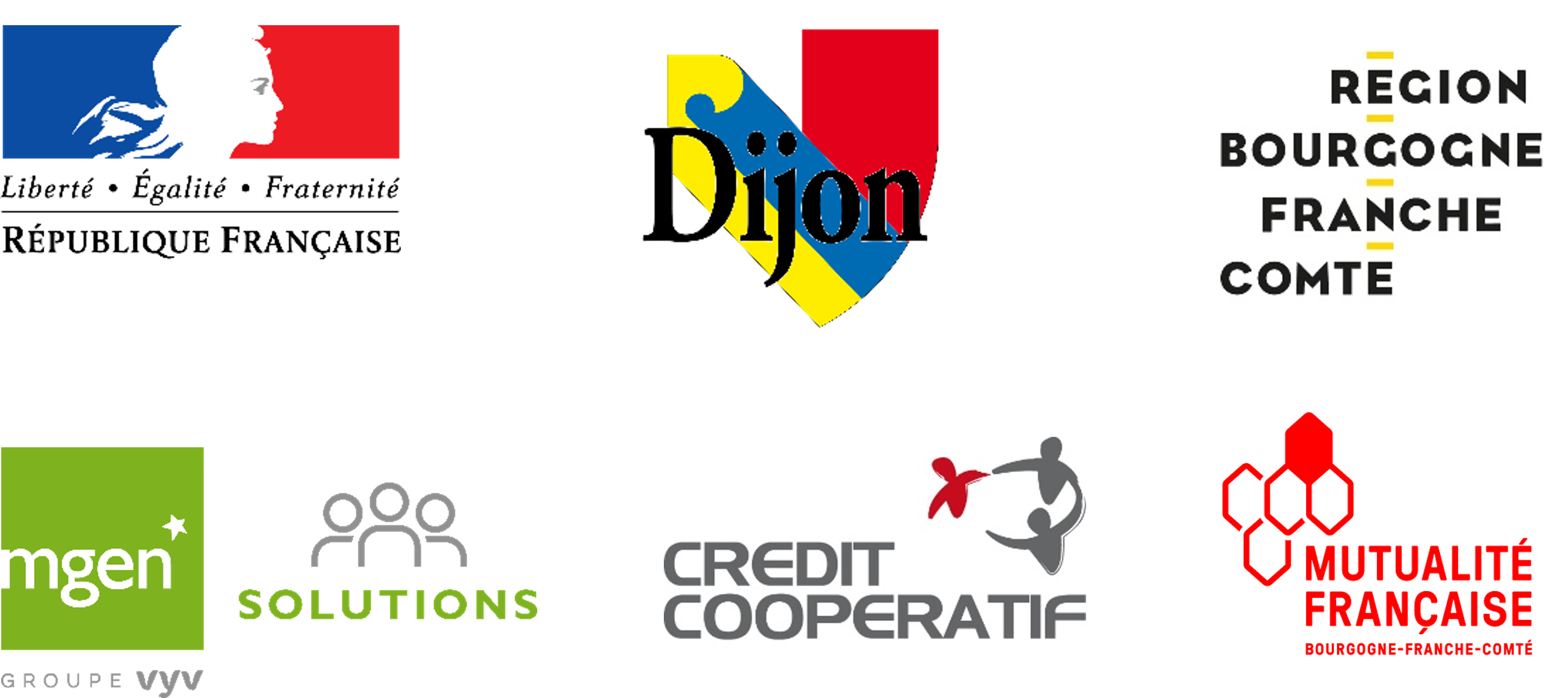 Logos partenaires CRESS Bourgogne-Franche-Comté