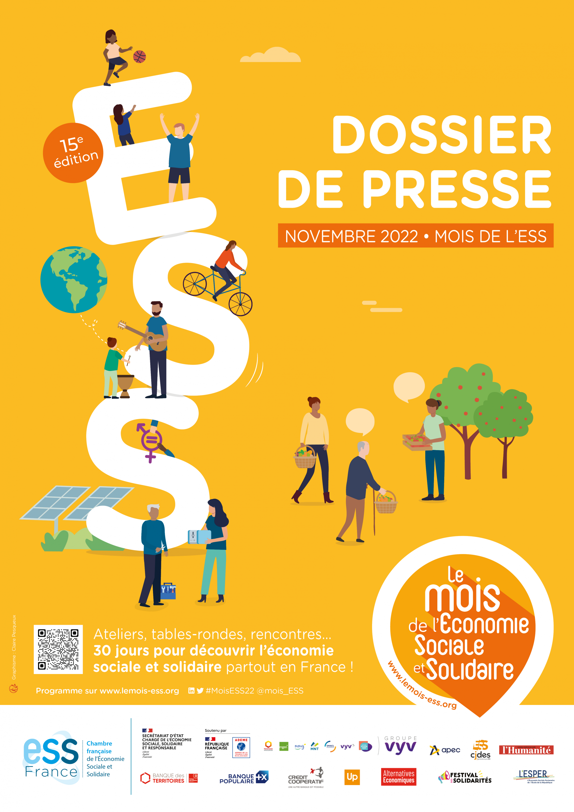 Dossier de presse du Mois de l'ESS 2022