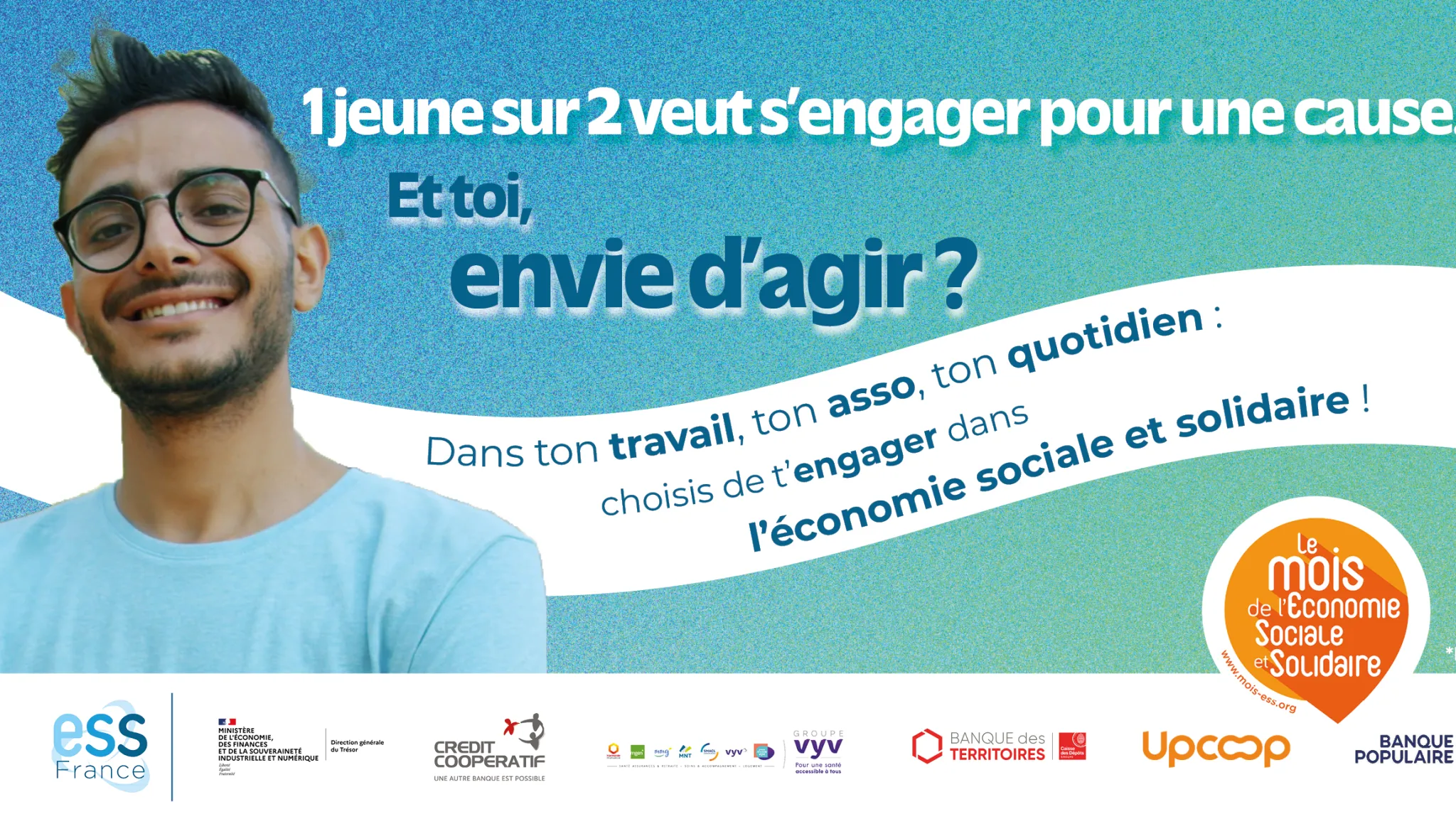 1 jeune sur 2 veut s'engager pour une cause.